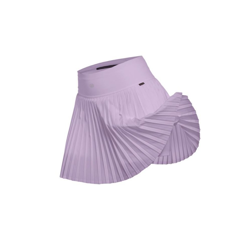 Goldbergh PLISSÉ Skirt Purple | 84203-JKCP