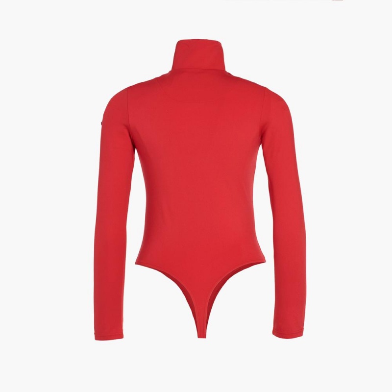 Goldbergh POPPY ski body Ski Tops Red | 06437-OUAV