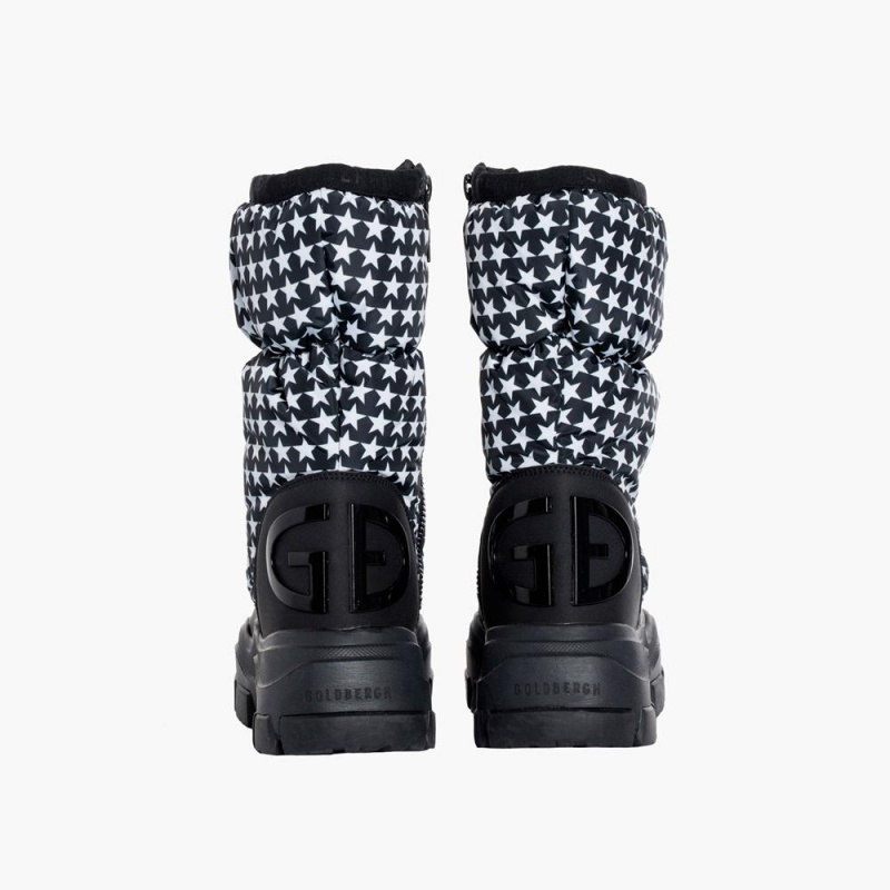 Goldbergh POWER Snow Boots Black / White | 57486-MPKS