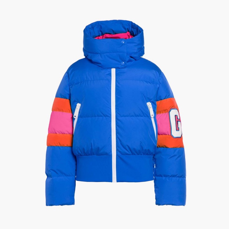 Goldbergh PUCK Ski Jacket Blue | 65048-AYIP