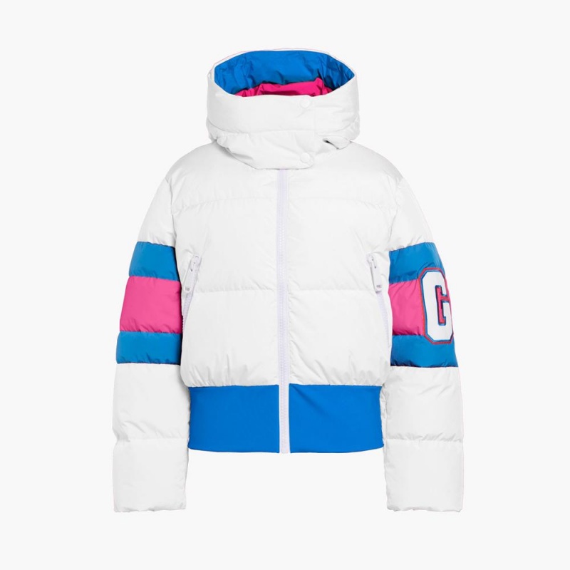 Goldbergh PUCK Ski Jacket White | 02937-AKUV