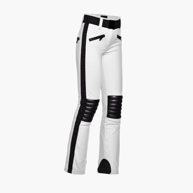 Goldbergh ROCKY Ski Pants White | 12675-YQTU