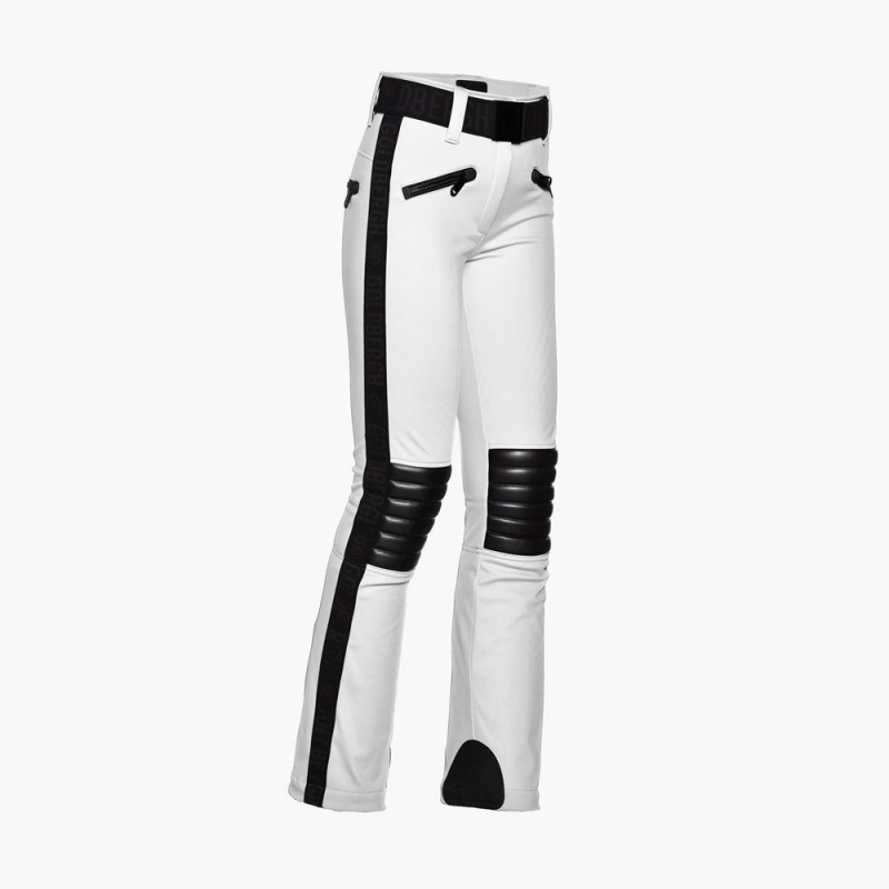 Goldbergh ROCKY long Ski Pants White | 93815-KNST