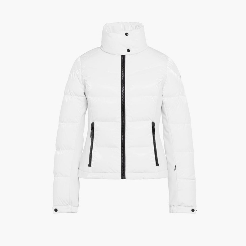 Goldbergh SHIVER Ski Jacket White | 20637-NFCV