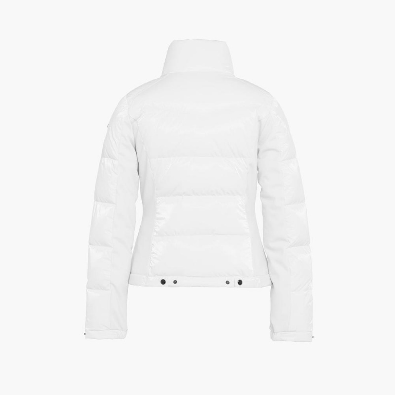 Goldbergh SHIVER Ski Jacket White | 20637-NFCV