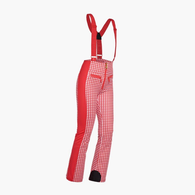 Goldbergh STARSKI Ski Pants Red | 24695-ISNF