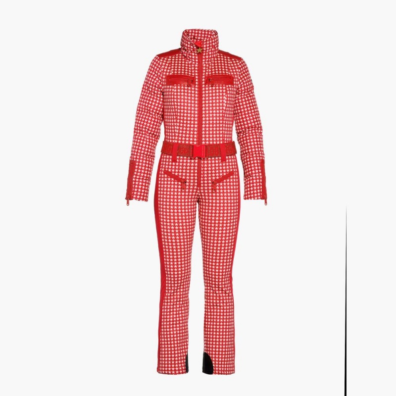 Goldbergh STARSTRUCK Ski Suit Red | 82910-RDPI