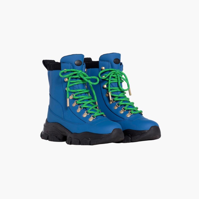 Goldbergh STROLL Snow Boots Blue | 71386-GDUR