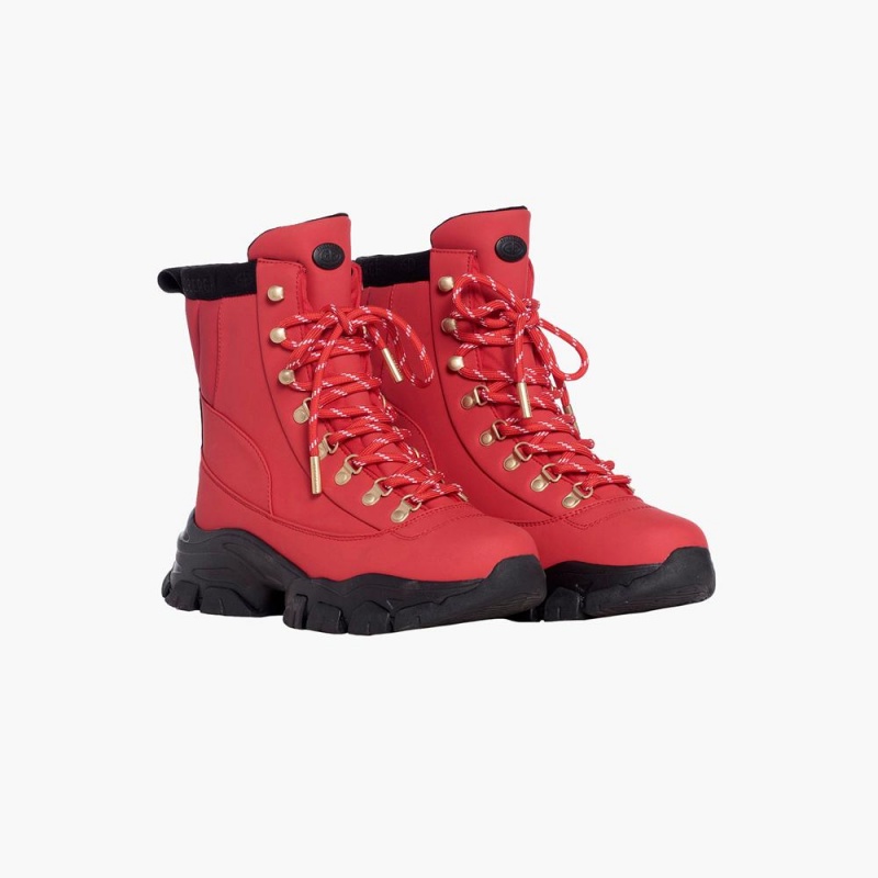 Goldbergh STROLL Snow Boots Red | 63802-QNML