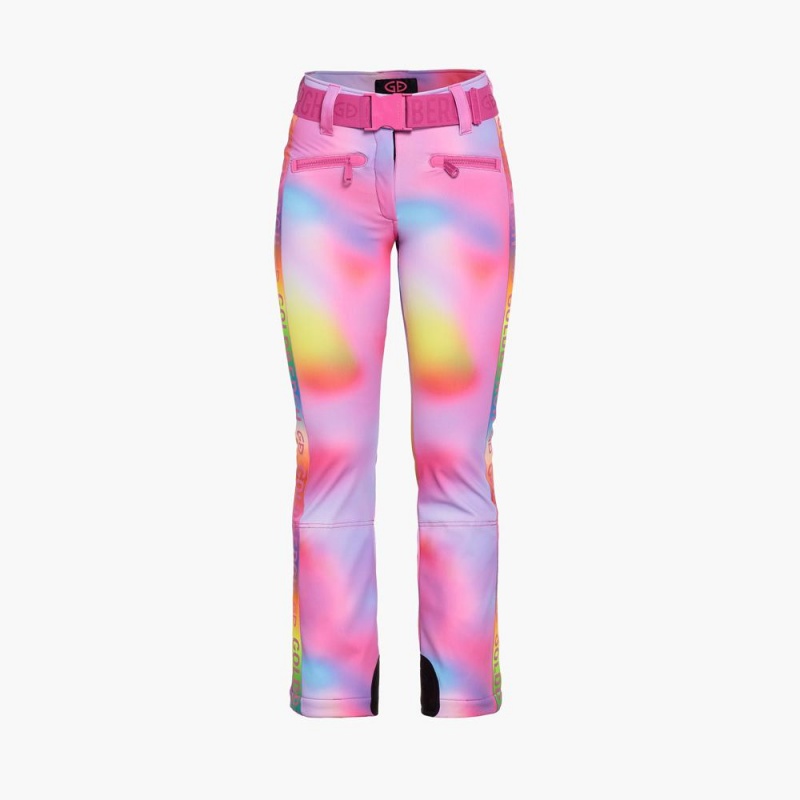 Goldbergh SUPERNOVA Ski Pants Pink Purple | 89720-KGPR