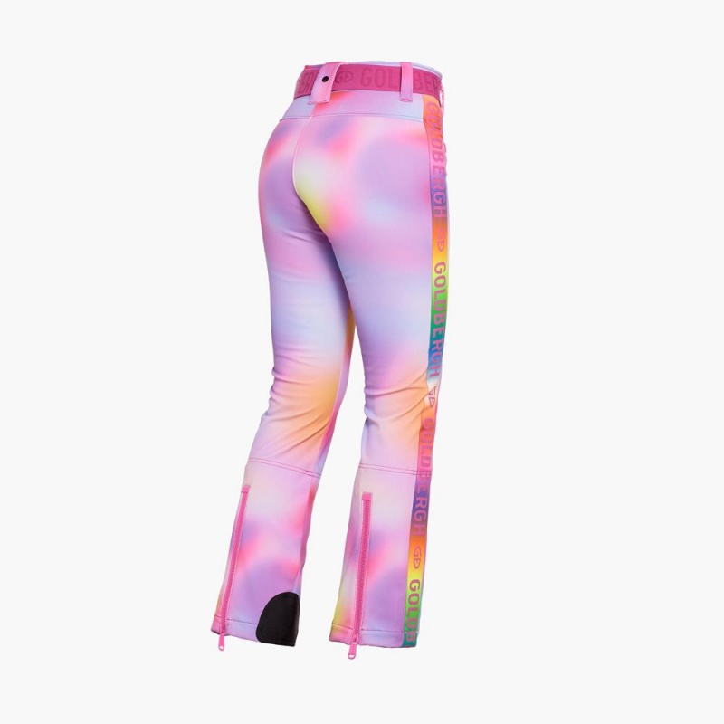 Goldbergh SUPERNOVA Ski Pants Pink Purple | 89720-KGPR