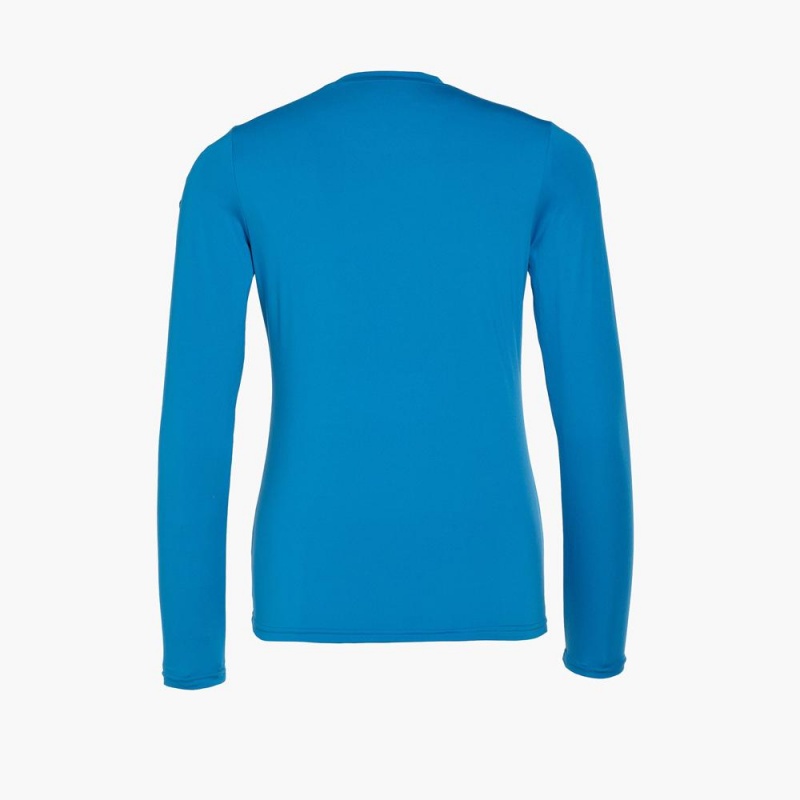 Goldbergh SUPER G long sleeve T-Shirts Blue | 21647-QFHE