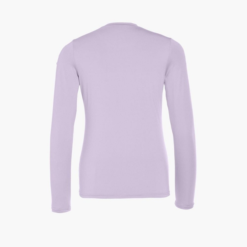 Goldbergh SUPER G long sleeve T-Shirts Purple | 02364-TQJW