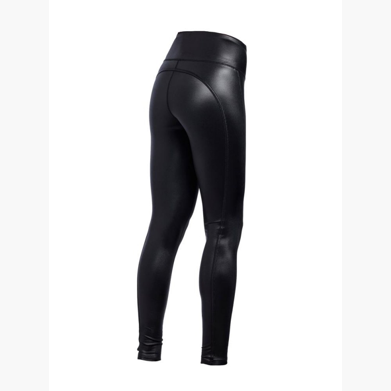 Goldbergh Sheen Leggings Black | 45913-RMQB