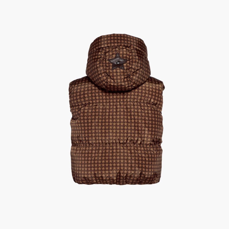 Goldbergh TEAMPLAYER ski Bodywarmer Dark Brown | 81467-MGCK