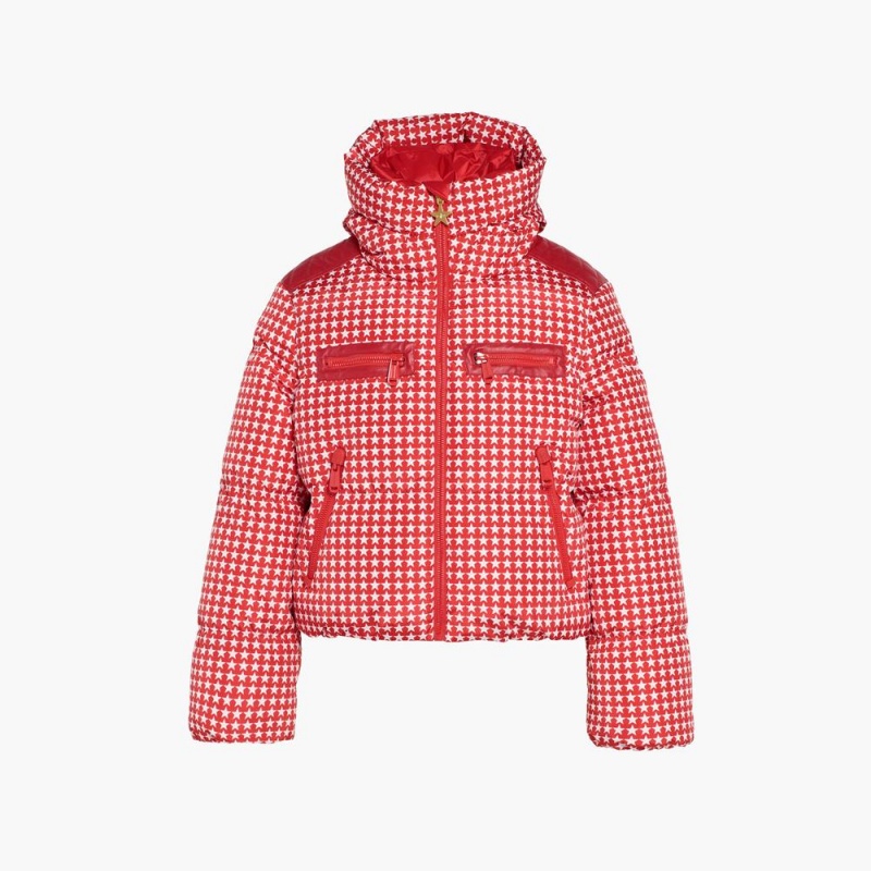 Goldbergh TRACK Ski Jacket Red | 26370-VGNP