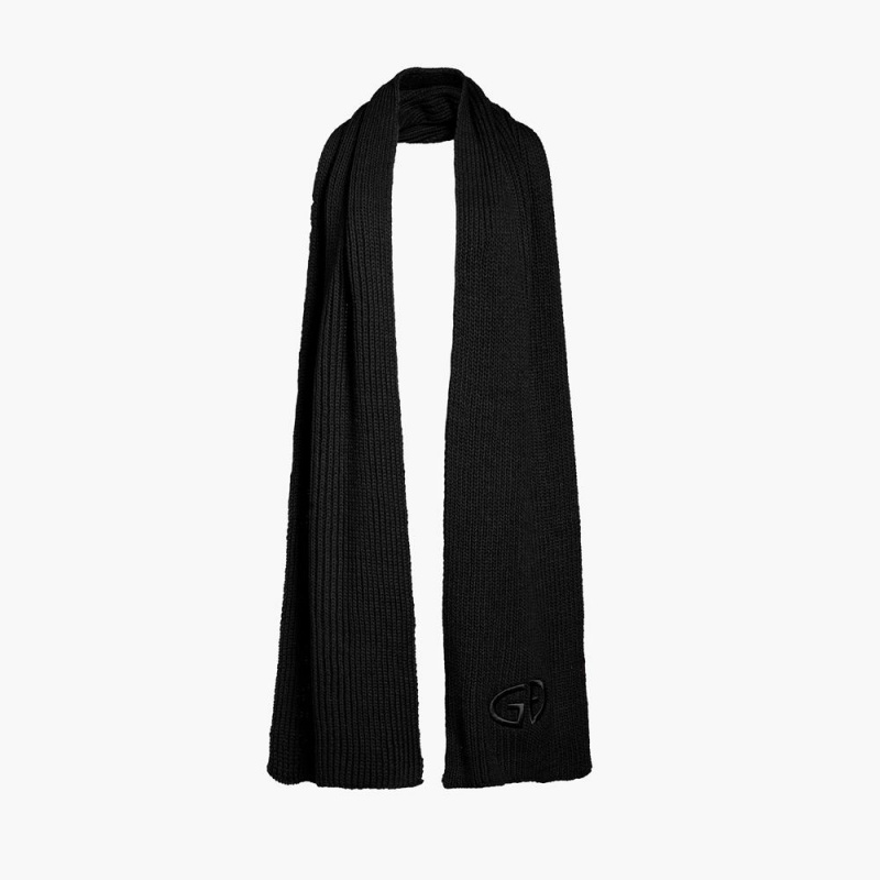 Goldbergh VALENTINA Scarf Black | 16243-FTGB