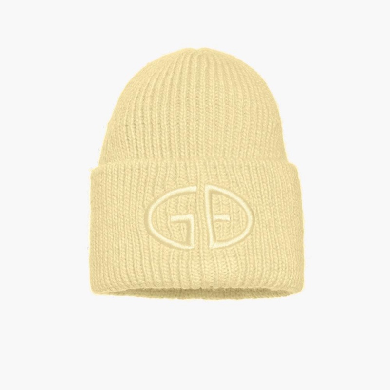 Goldbergh VALERIE Beanie Yellow | 14892-HOGS