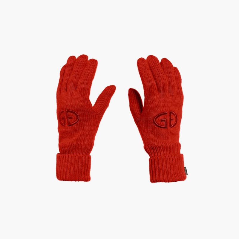 Goldbergh VANITY Gloves Red | 72850-IJKX