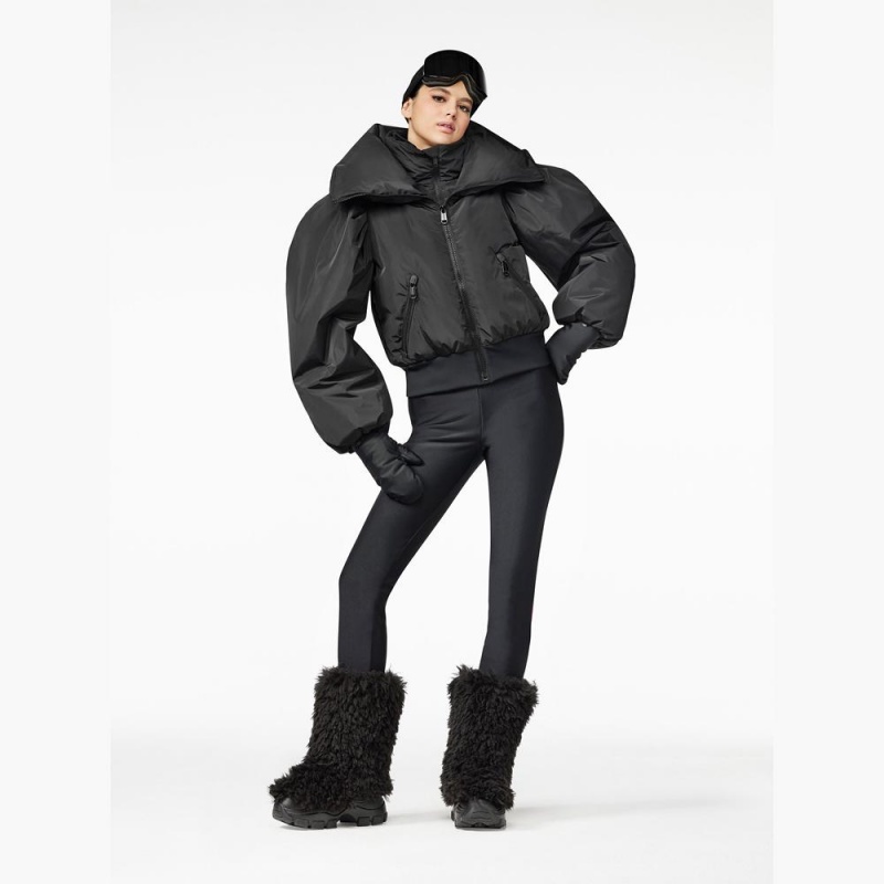 Goldbergh VAVA Ski Jacket Black | 47268-TSBO