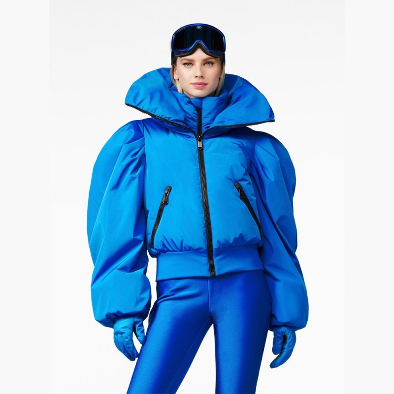 Goldbergh VAVA Ski Jacket Blue | 09475-CGNK