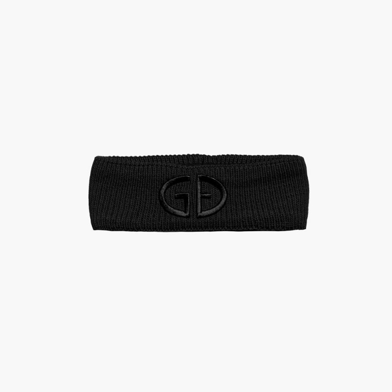 Goldbergh WARMTH Headband Black | 85921-ERYK