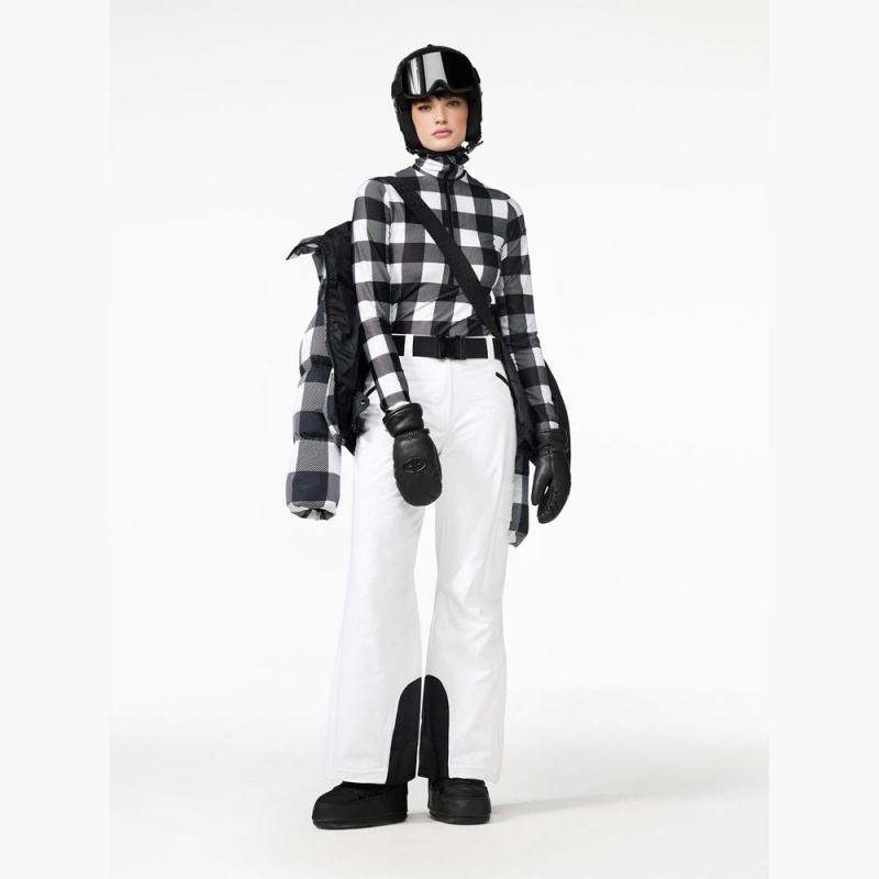 Goldbergh WOODY Ski Pully Black / White | 73406-BWKT